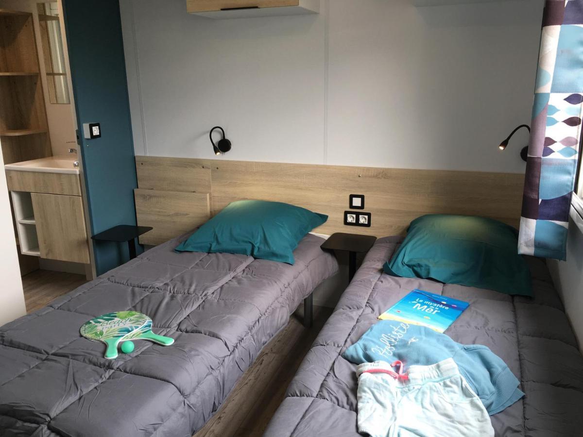 Camping De La Plage De Cleut-Rouz Fouesnant Buitenkant foto