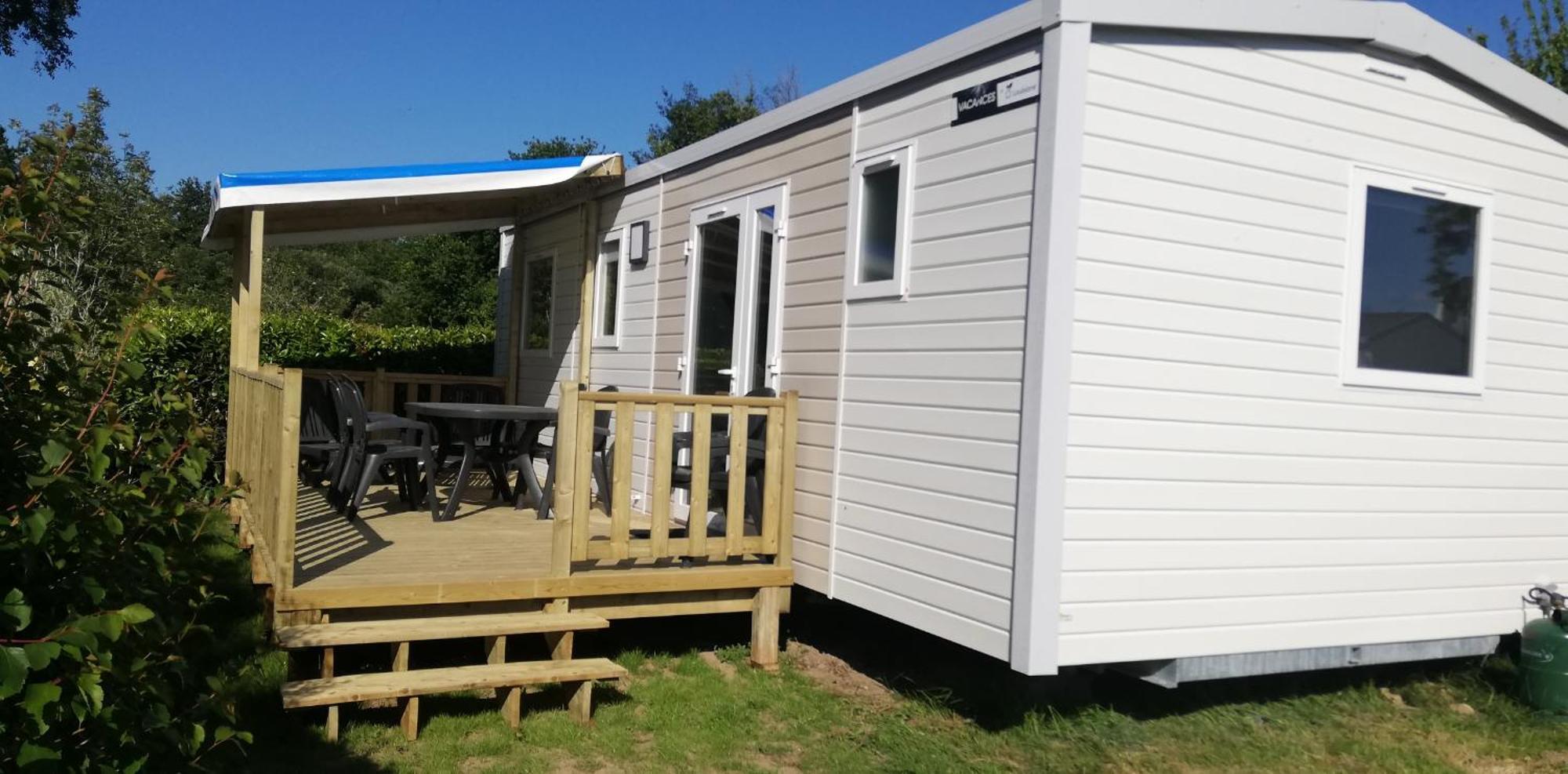Camping De La Plage De Cleut-Rouz Fouesnant Buitenkant foto